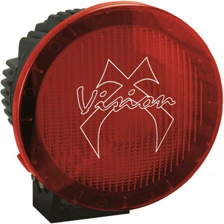 VISION X LIGHTING 9890456 8.7 in. Cannon Pcv Cover Red Wide Flood PCV-8500RWF